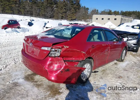 2012 Toyota Camry Le from USA, damaged, VIN 4T1BF1FK7CU624909